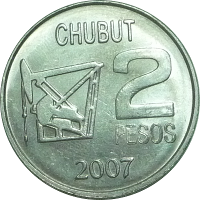 ARGENTINA - 2007 - 2 Pesos - Obverse