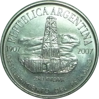 ARGENTINA - 2007 - 2 Pesos - Obverse