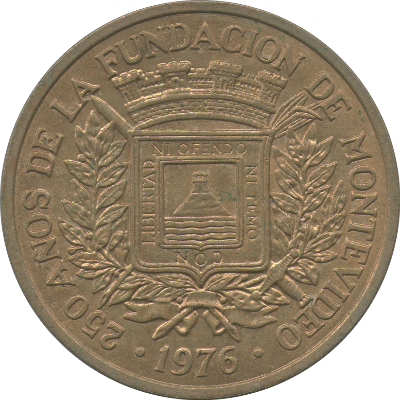 URUGUAY - 1976 - 5 Nuevos Pesos - Obverse