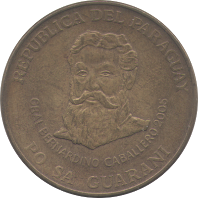 PARAGUAY - 2005 - 500 Guaranies - Obverse