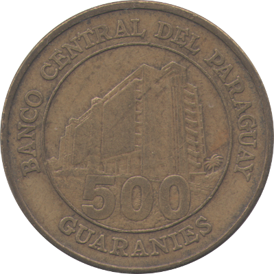 PARAGUAY - 2002 - 500 Guaranies - Obverse