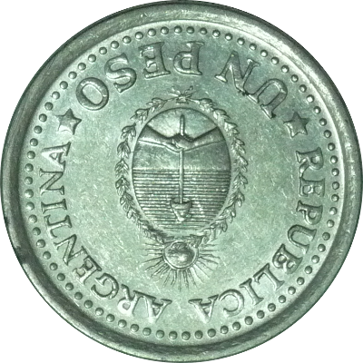 ARGENTINA - 1960 - 1 Peso - Obverse