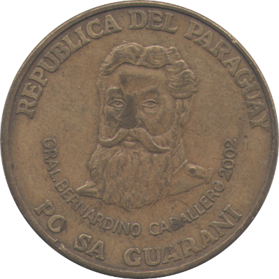 PARAGUAY - 2002 - 500 Guaranies - Obverse