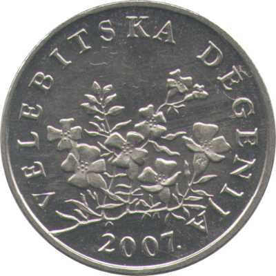 CROATIA - 2007 - 50 Lipas - Obverse