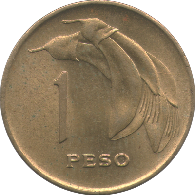 URUGUAY - 1968 - 1 Peso - Obverse