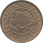 PARAGUAY - 1950 - 1 Céntimo - Obverse