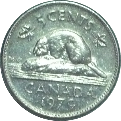 CANADA - 1979 - 5 Cents - Obverse