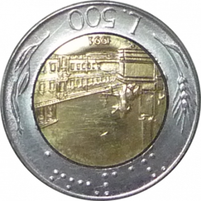 ITALY - 1991 - 500 Lire - Obverse