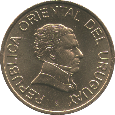 URUGUAY - 2008 - 5 Pesos - Obverse