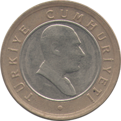 TURKEY - 2005 - 50 New Kuruş - Obverse