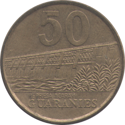 PARAGUAY - 2005 - 50 Guaranies - Obverse